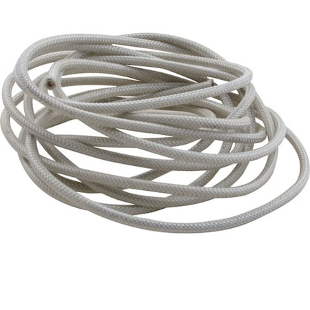 Allpoints Wire, Hi-Temp , 14Ga, 392F, 10', Wht 2531407